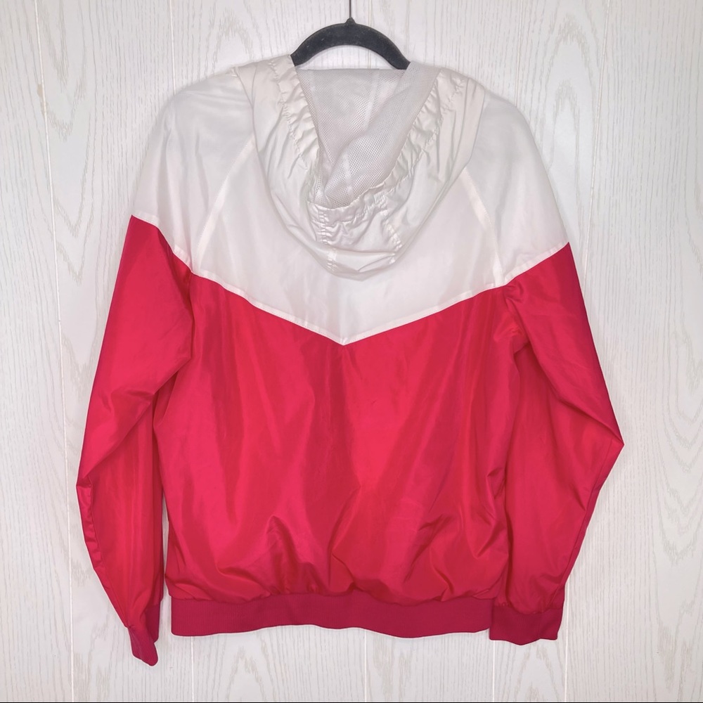 Riflessi Collection Premium Edition Windbreaker Jacket Pink and White - Picture 9 of 14